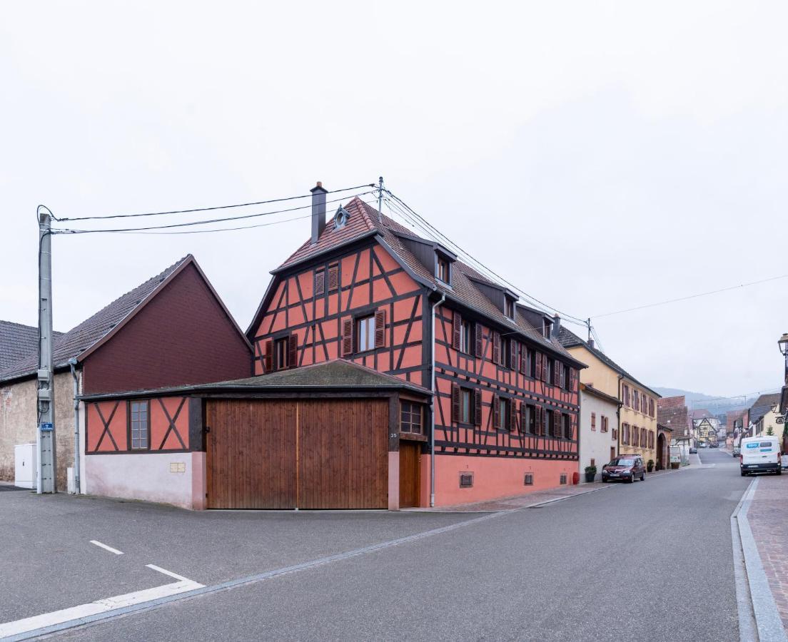 A L'Oree Des Vignes, Gite Classe 3 Etoiles Au Centre De La Route Des Vins D'Alsace Оршвиллер Экстерьер фото